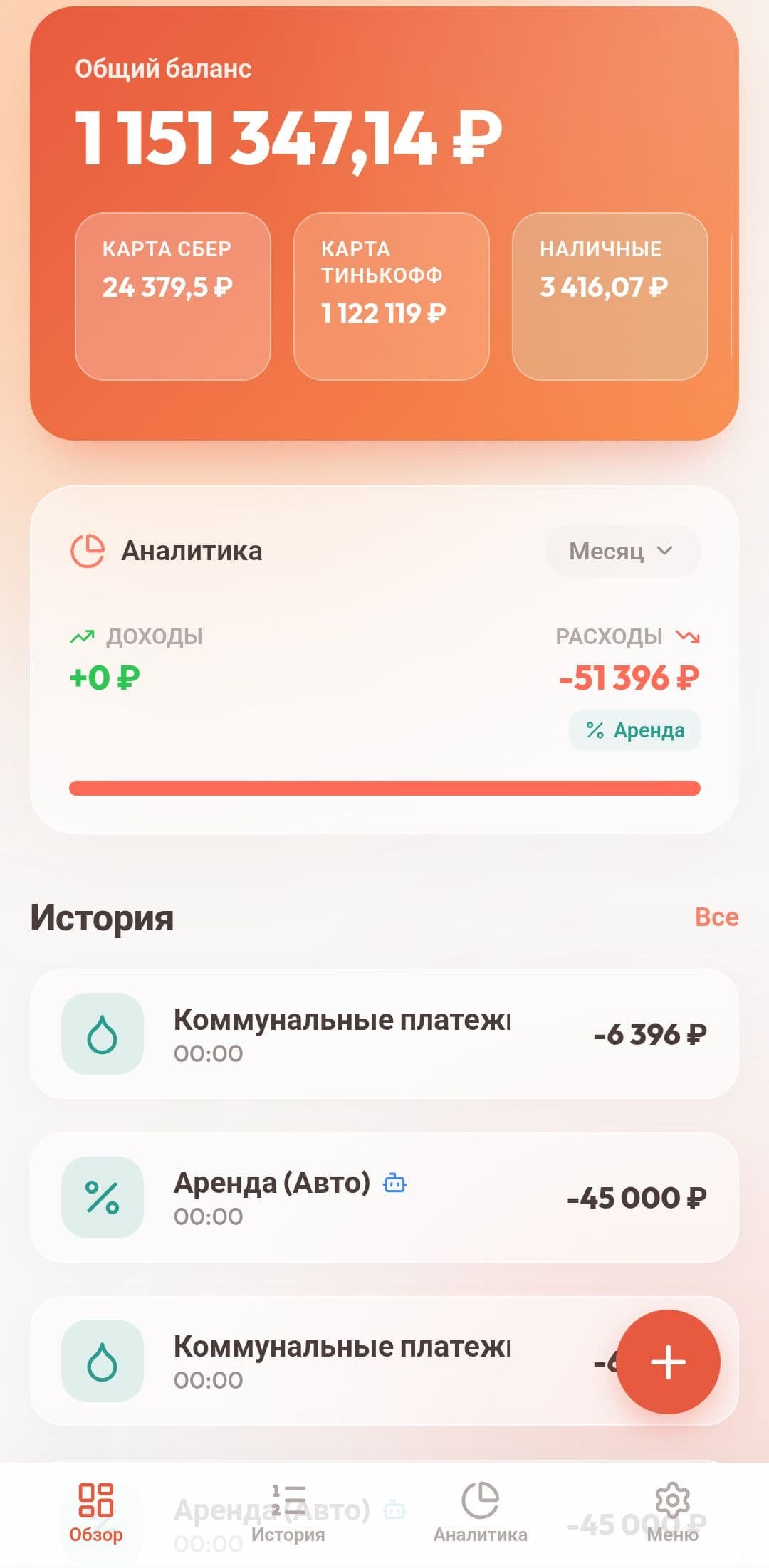 Finca Демонстрация